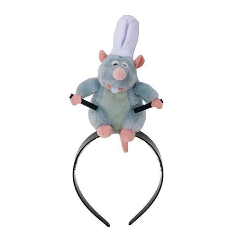 Ratatouille Hairband Little Mouse Hat Funny Red Book Wash Hair Accessories Women'S Hairpin Bundle High Cranial Top Cute Headdress